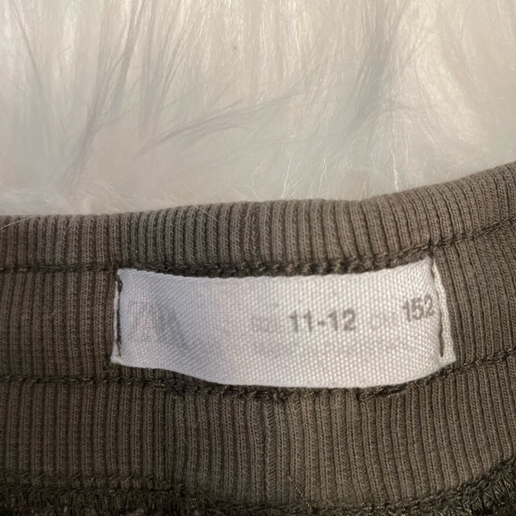 Zara Kids Green Joggers, Size 11/12 - Picture 3 of 6
